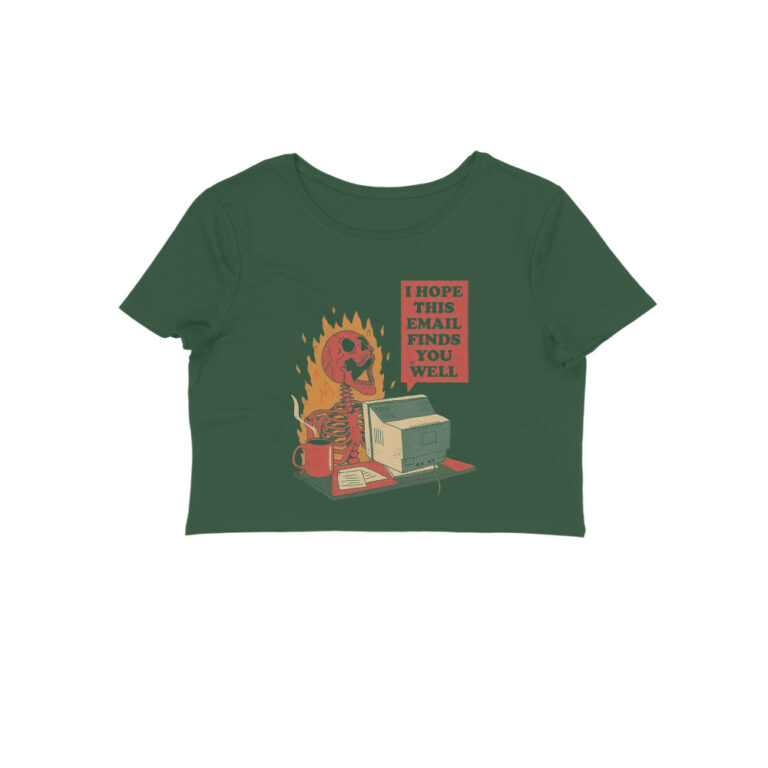 corporate crop top | hope this email