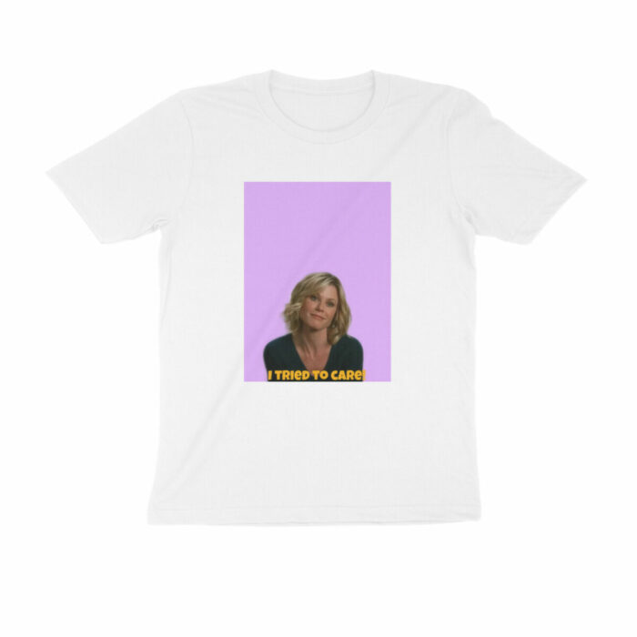 claire t shirt | i tried to care