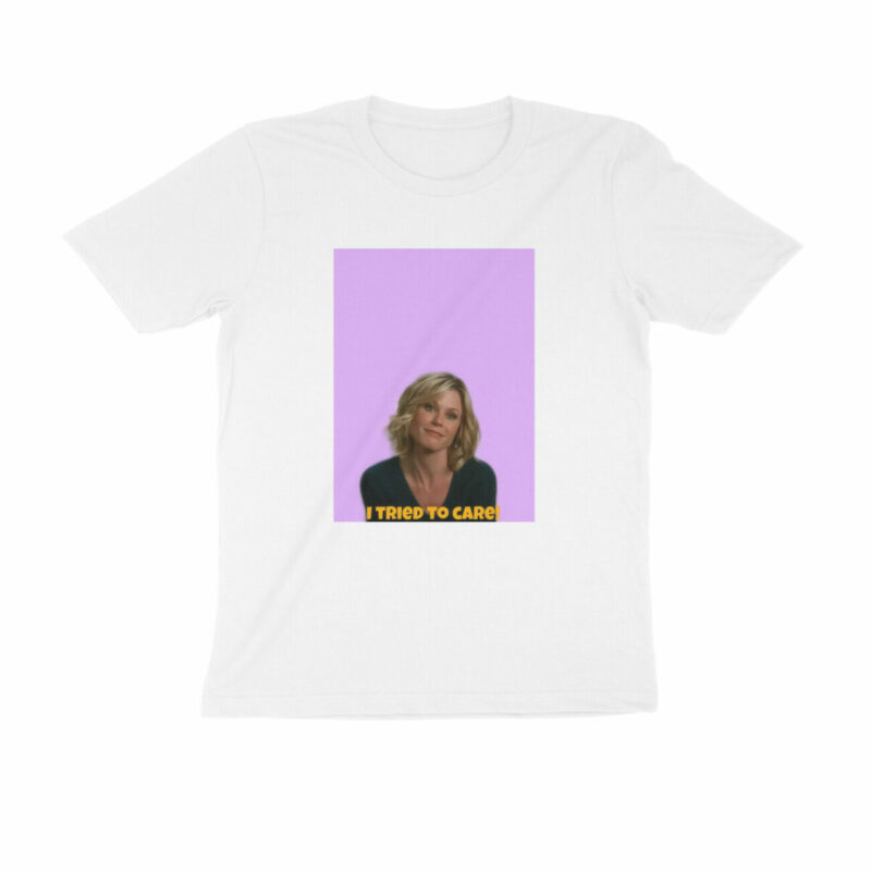 claire t shirt | i tried to care