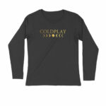 coldplay full sleeves t shirt (both sides) | magic
