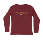 coldplay full sleeves t shirt (both sides) | magic
