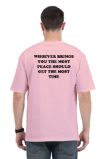 text quote oversized t shirt | most time