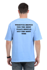 text quote oversized t shirt | most time