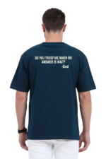 quote oversized t shirt | god