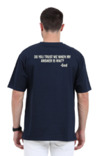 quote oversized t shirt | god