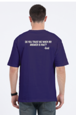 quote oversized t shirt | god