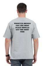 text quote oversized t shirt | most time