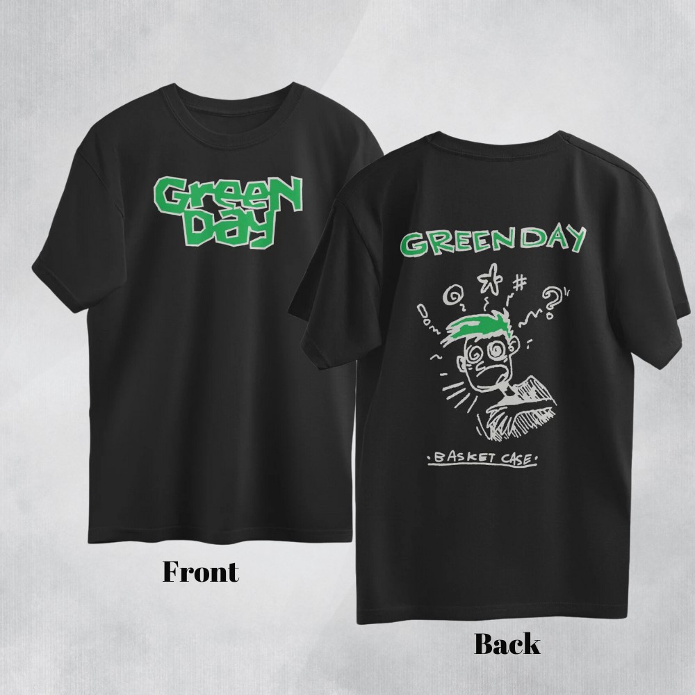 Green Day Oversized T-shirt (both sides) - Wittee
