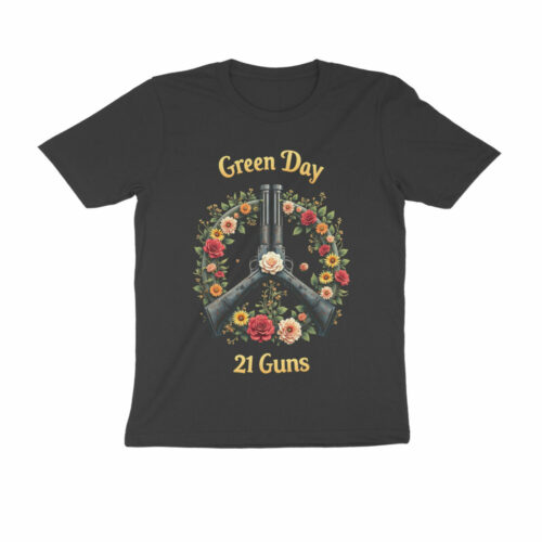 green day t shirt | 21 guns (peace symbol)