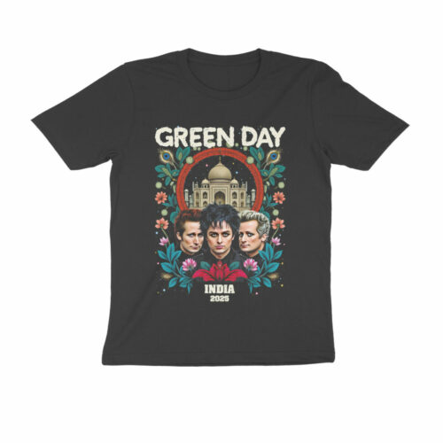 green day t shirt indian art