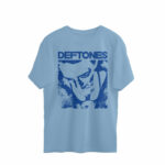 deftones oversized t shirt rolled ink