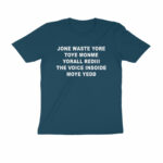 blink 182 t shirt | jone waste yore toye monme