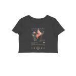 pink floyd crop top | the wall comfortably numb