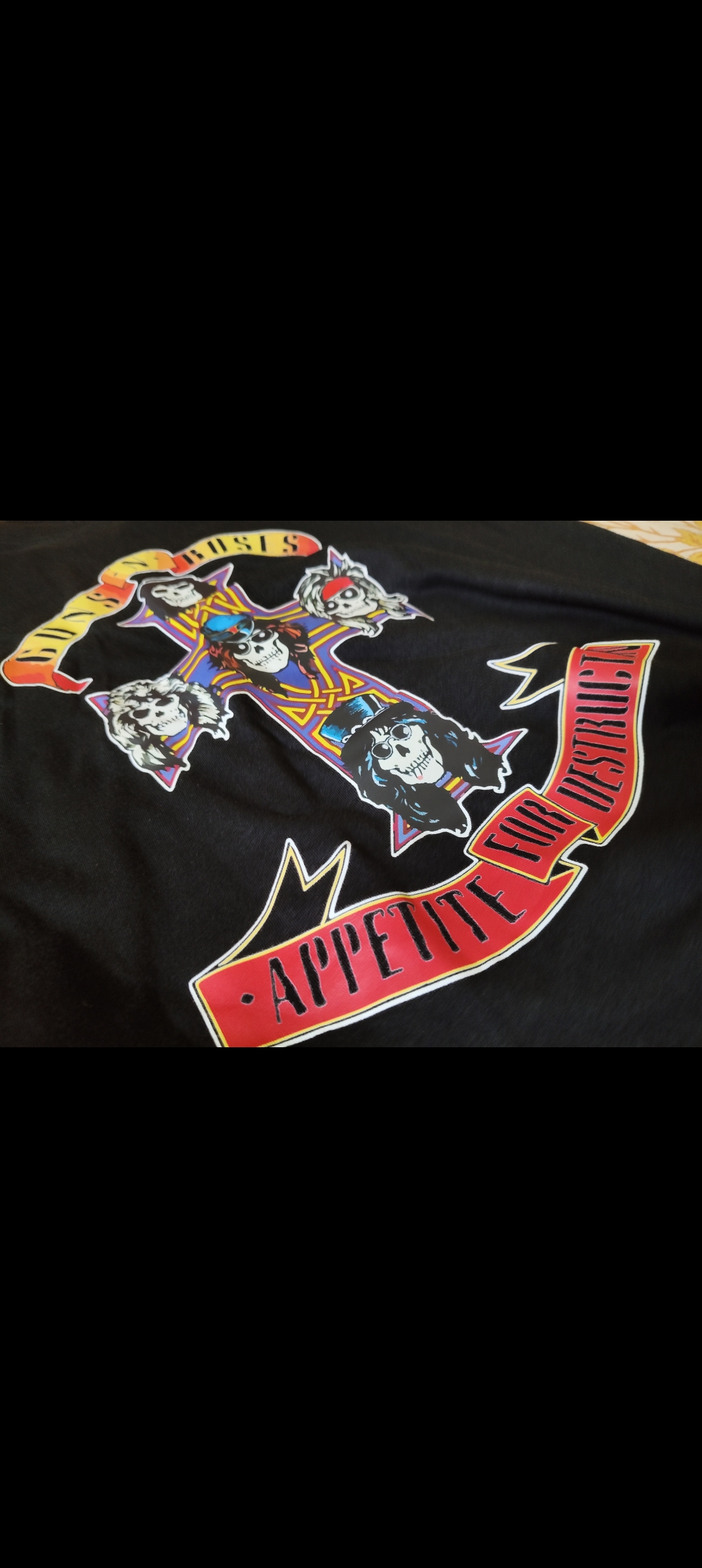 Click to view full screen guns n roses t shirt | appetite for destruction (both sides)