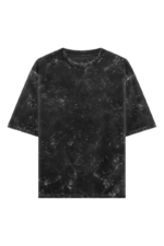 oversized acid wash t shirt | plain