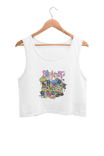 slipknot crop tank | children in a park