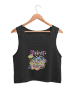 slipknot crop tank | children in a park
