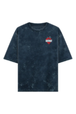 green day acid wash oversized t shirt | bobd (blue)