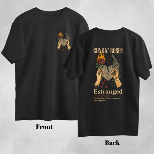 guns n roses oversized t shirt (both sides) estranged