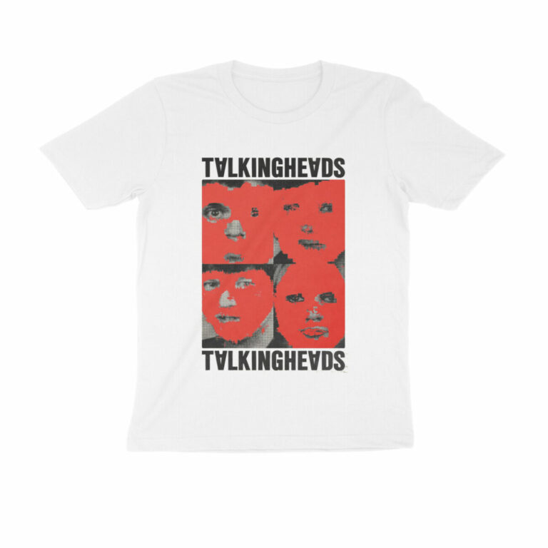 talking heads t shirt faces