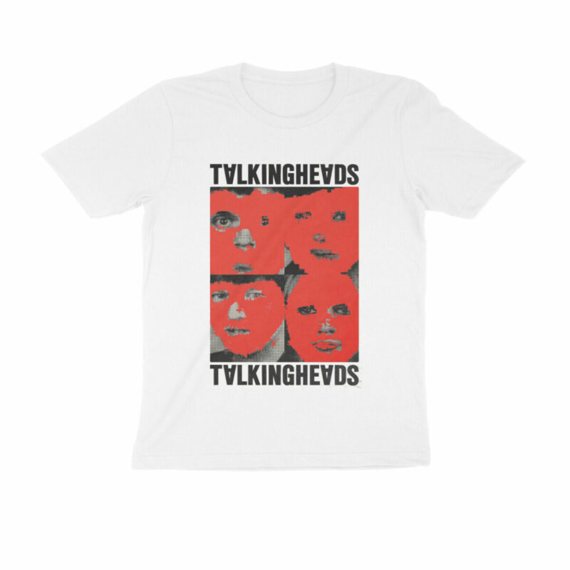 talking heads t shirt faces