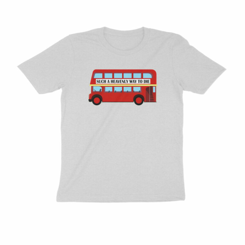 the smiths funny t shirt double decker bus