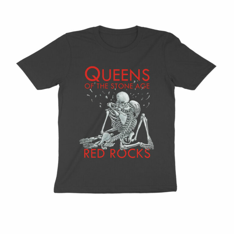queens of the stoneage t shirt red rocks