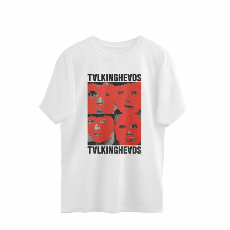 talking heads oversized t shirt
