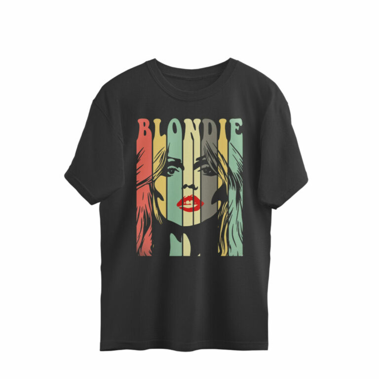 blondie oversized t shirt vintage art