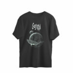 gojira oversized t shirt | whale