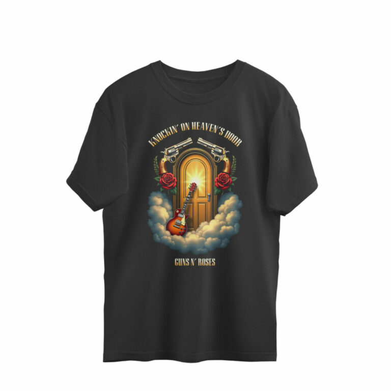 guns n roses oversized t shirt | knockin' on heavens door