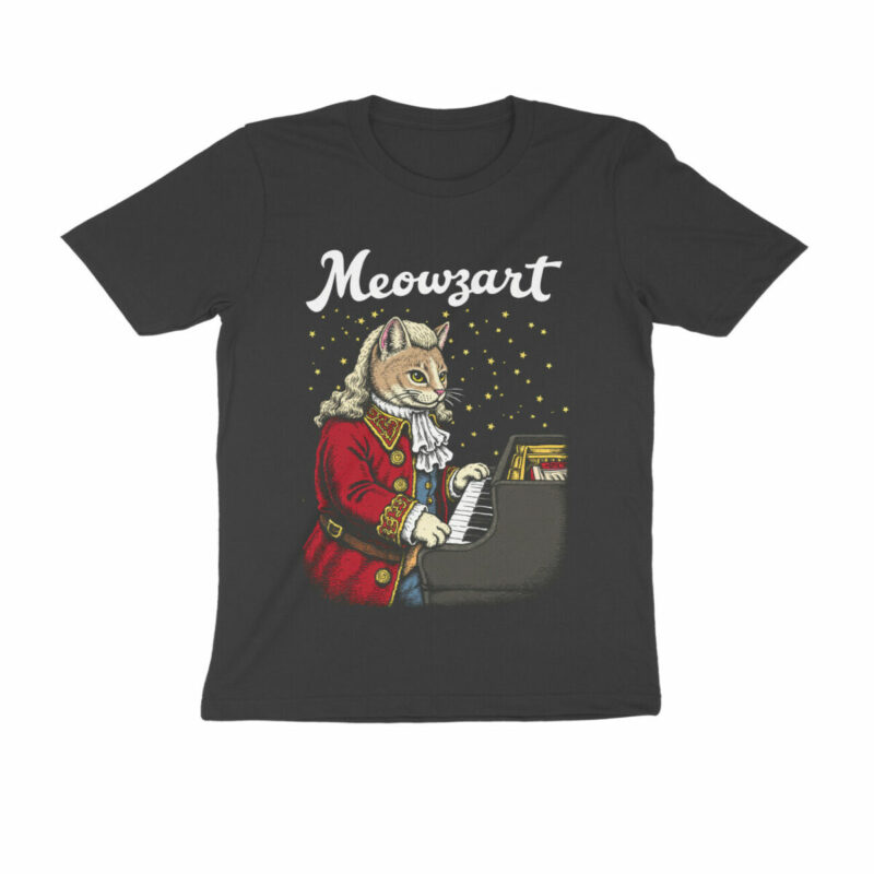 funny t shirt | mozart meowzart