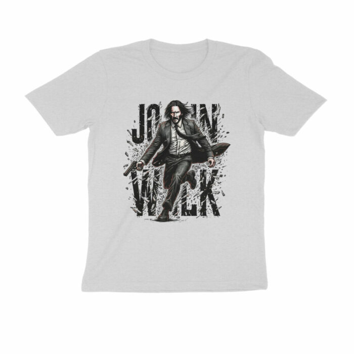 john wick t shirt splatter art