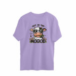 cute oversized t shirt not in the moood