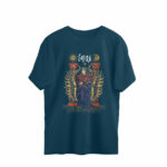 gojira oversized t shirt royal dragon