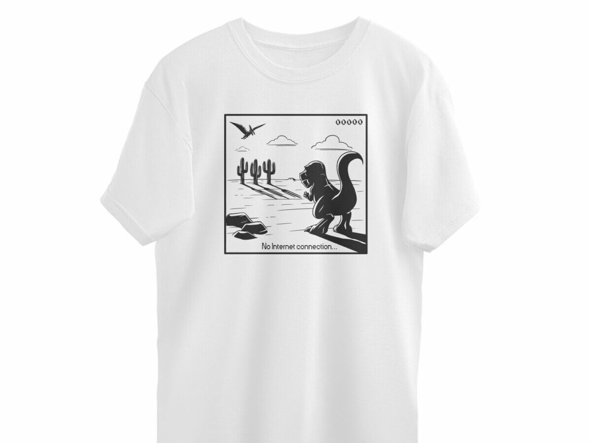 ★NERDY★25SS★Headset Short Sleeve T-Shirt White nerdy Archives - Wittee
