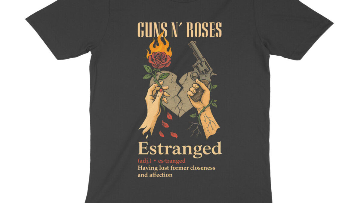 Guns N Roses T-shirt | Estranged - Wittee