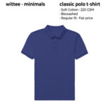 royal blue polo