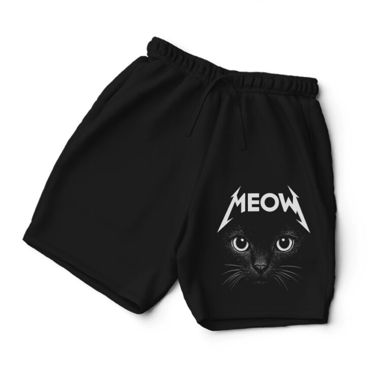 metallica funny shorts | meow
