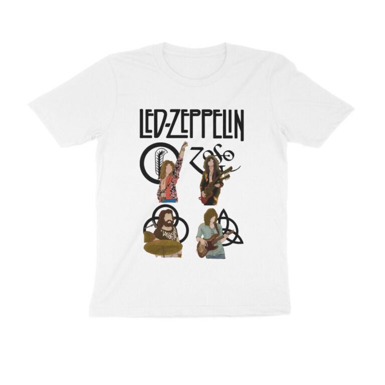 led zeppelin t shirt | symbol and band members