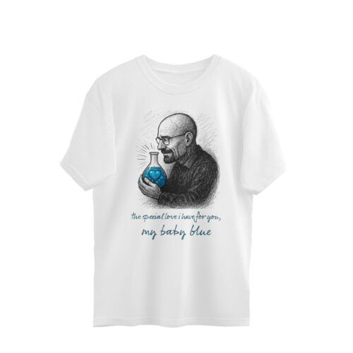 breaking bad oversized t shirt | baby blue