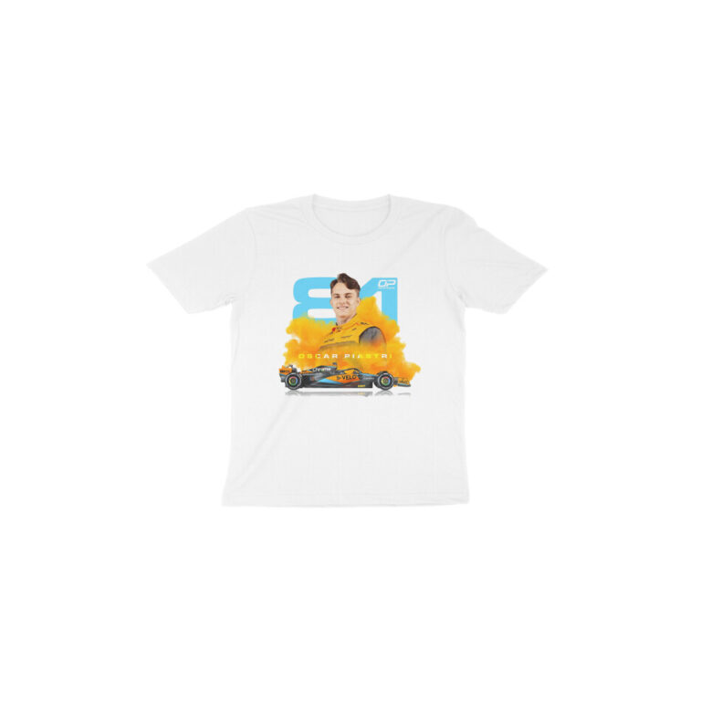 oscar piastri kids t shirt (1 6 year old)