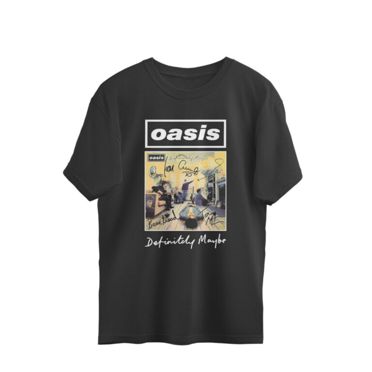 oasis oversized t shirt | definitely maybe