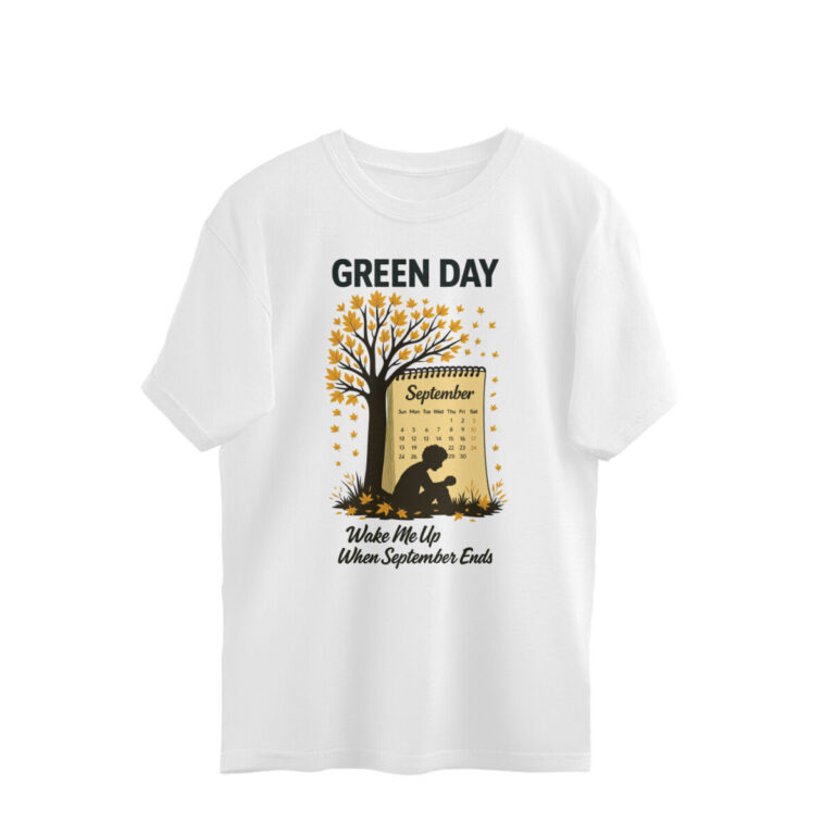 green day oversized t shirt | september