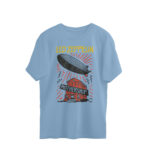 led zeppelin oversized t shirt |scribble doodle