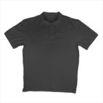 polo t shirt (back print only) show must go on