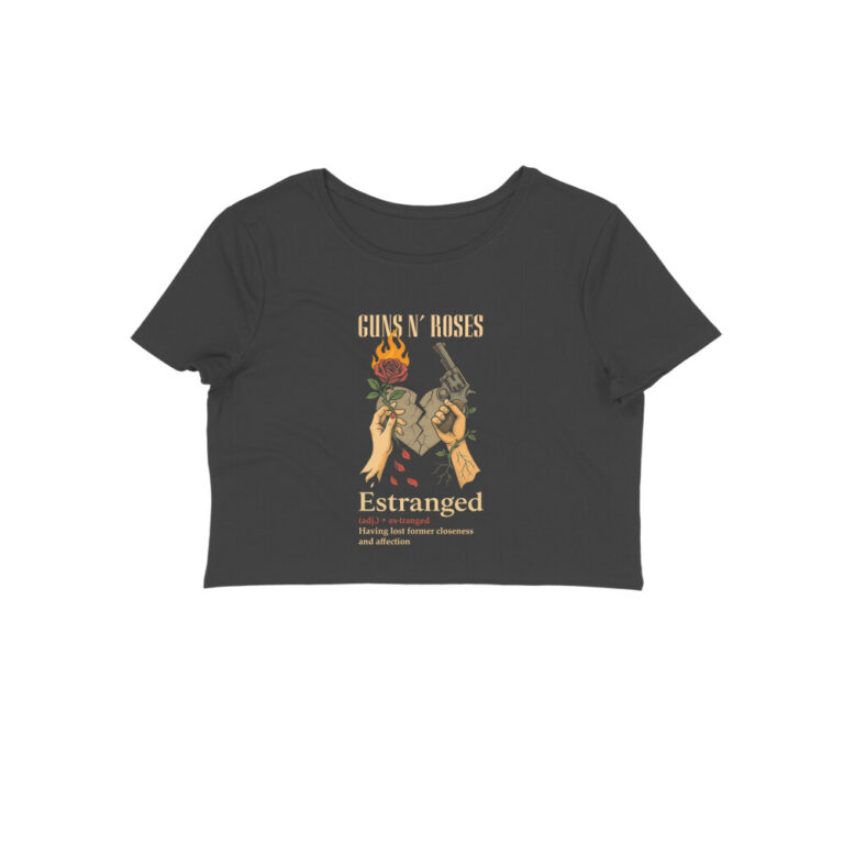 guns n roses crop top | estranged