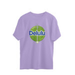 twisted logo oversized t shirt | delulu