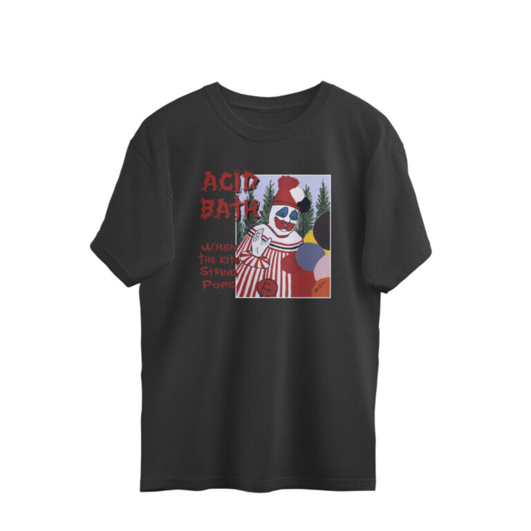 acid bath oversized t shirt