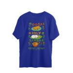 dosa idly sambar oversized t shirt